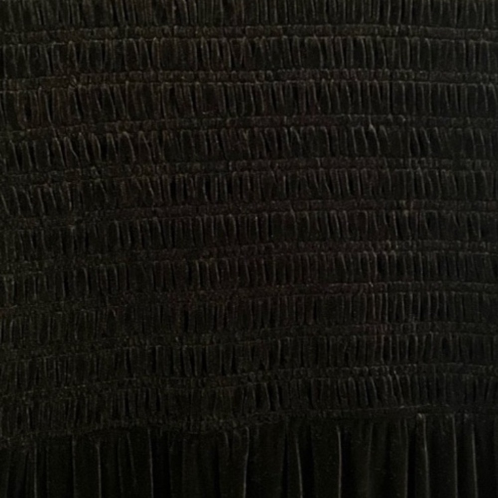 💕Final sale JODIFL Black Maxi Dress Velvet - Picture 8 of 9